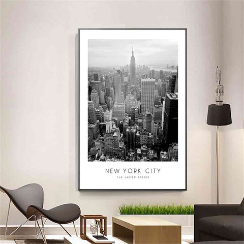 2-posters-of-cities-new-york-city-artwork-empire-state-black-and-white