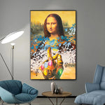 3-monalisa picture-pop-culture-wall-art-the-fingers-of-thanos