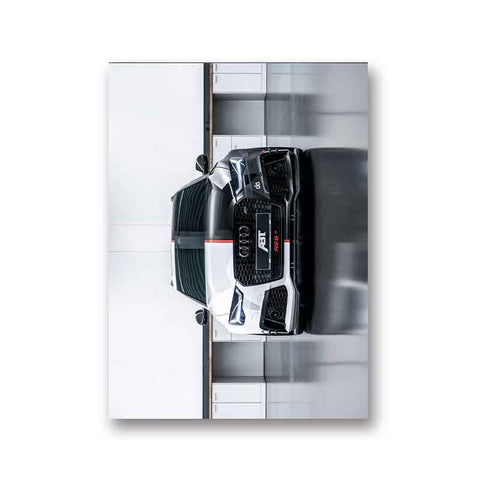 affiche audi - Audi RS6 bicolore