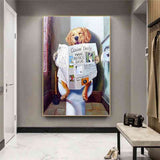 4-dog-paintings-on-canvas-funny-dog-portraits-the-dog-toilet